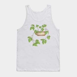 Poison ivy on a pot Tank Top